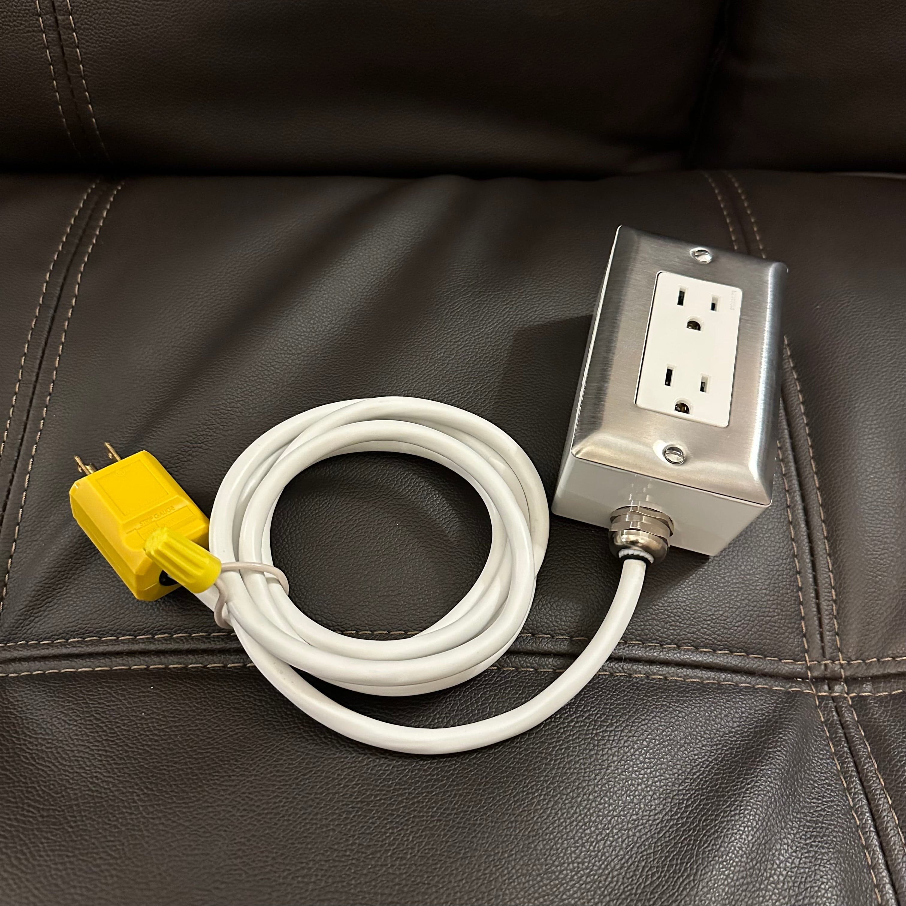 The Plug Box — Standard Edition (White Cord)